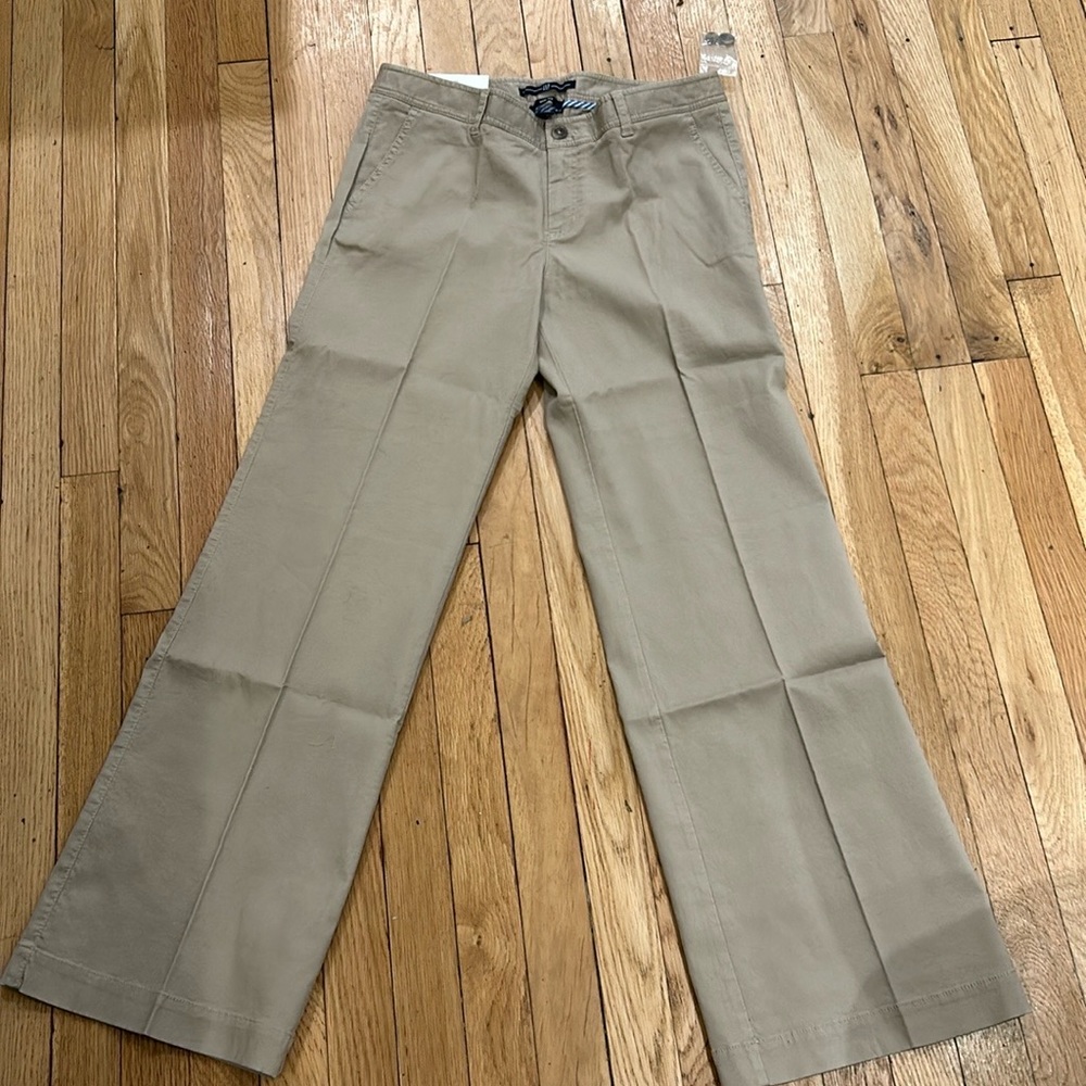 Gap Wide Leg Stretch Khaki